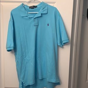 Light blue polo XL